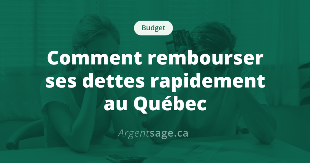 Rembourser ses dettes au Québec — méthode avalanche et boule de neige