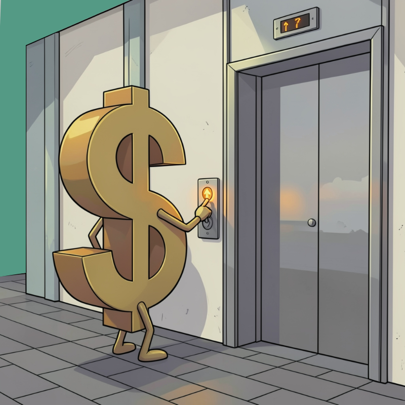 Rendement investissement illustration humoristique