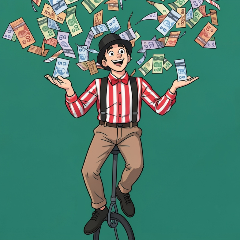 Budget illustration humoristique